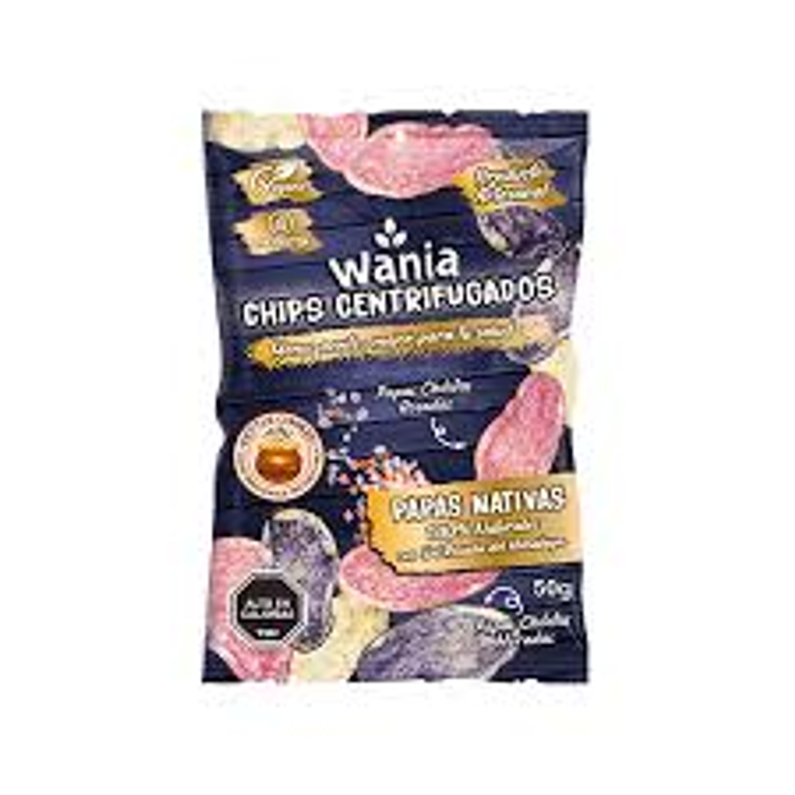 WANIA PAPA NATIVAS CHILOTAS SIN GLUTEN 50 GRS - CATEDRAL 1