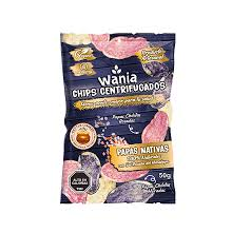 WANIA PAPA NATIVAS CHILOTAS SIN GLUTEN 50 GRS - CATEDRAL 1