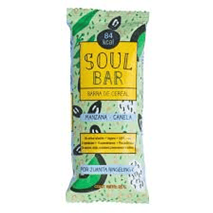 WILD SOUL BAR REGULAR MANZANA CANELA 35G - CATEDRAL