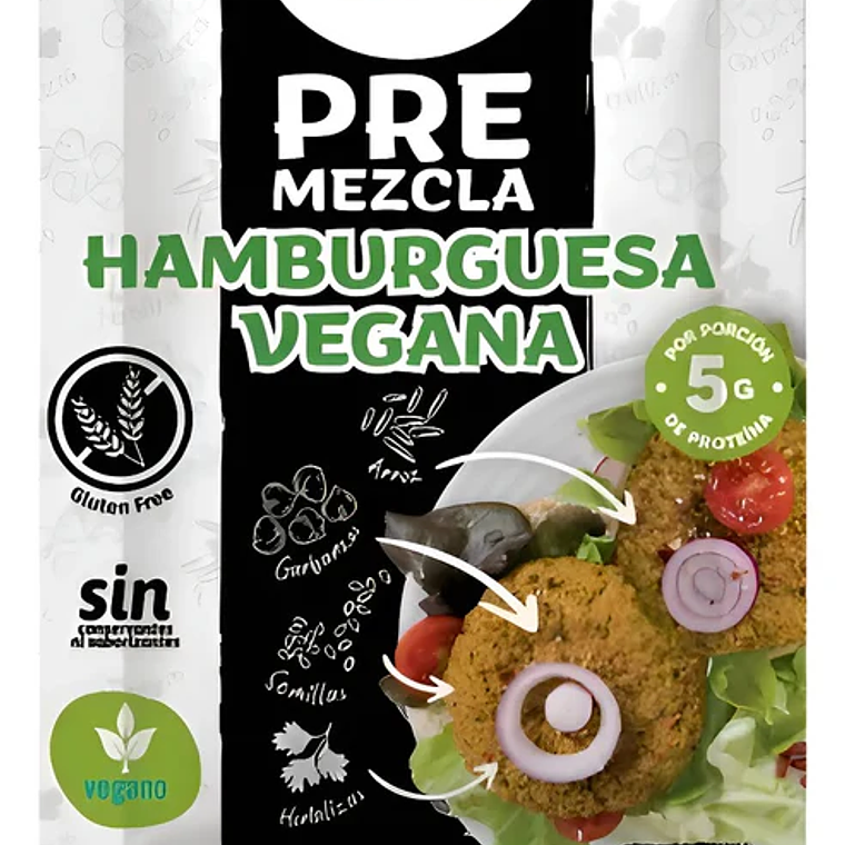 NURA HAMBURGUESA VEGANA 210 GR - CATEDRAL 1