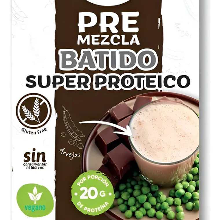 NURA BATIDO PROTEICO ARVEJA CHOCOLATE 75 G - CATEDRAL 1
