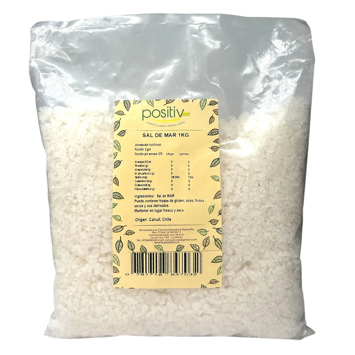 SAL DE MAR 1KG POSITIV - CATEDRAL 1