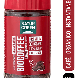 NATUR GREEN CAFÉ DESCAFEINADO ORGÁNICO 100 G - CATEDRAL