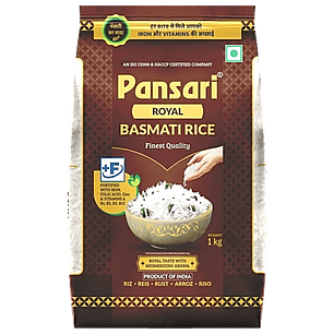 BASMATI PANSARI 1 KG - CATEDRAL
