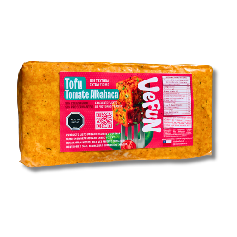 TOFU VEFUN TOMATE ALBAHACA 500G - CATEDRAL 1
