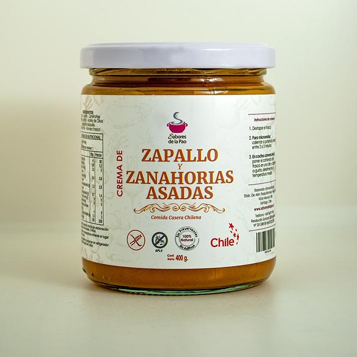 CREMA DE ZAPALLOS Y ZANAHORIAS ASADAS - CATEDRAL 1