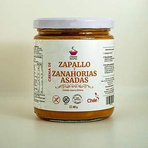 CREMA DE ZAPALLOS Y ZANAHORIAS ASADAS - CATEDRAL