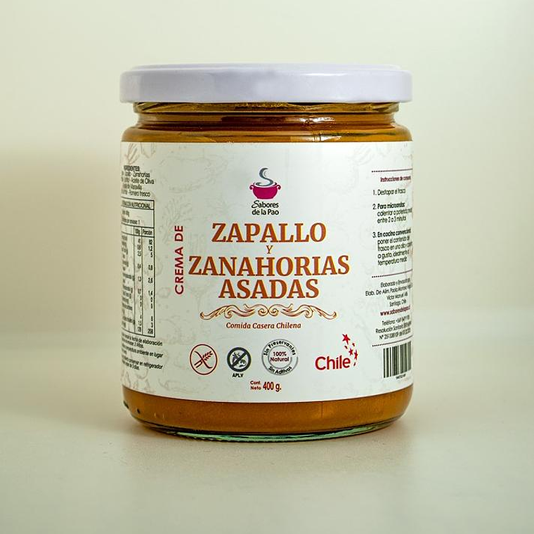 CREMA DE ZAPALLOS Y ZANAHORIAS ASADAS - CATEDRAL 1