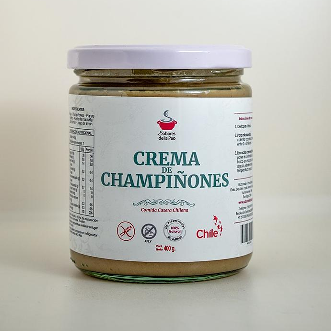 CREMA DE CHAMPIÑONES - CATEDRAL 1