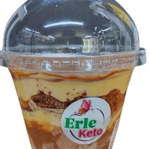 TORTA EN VASO MANJAR CHOCOLATE KETO - CATEDRAL