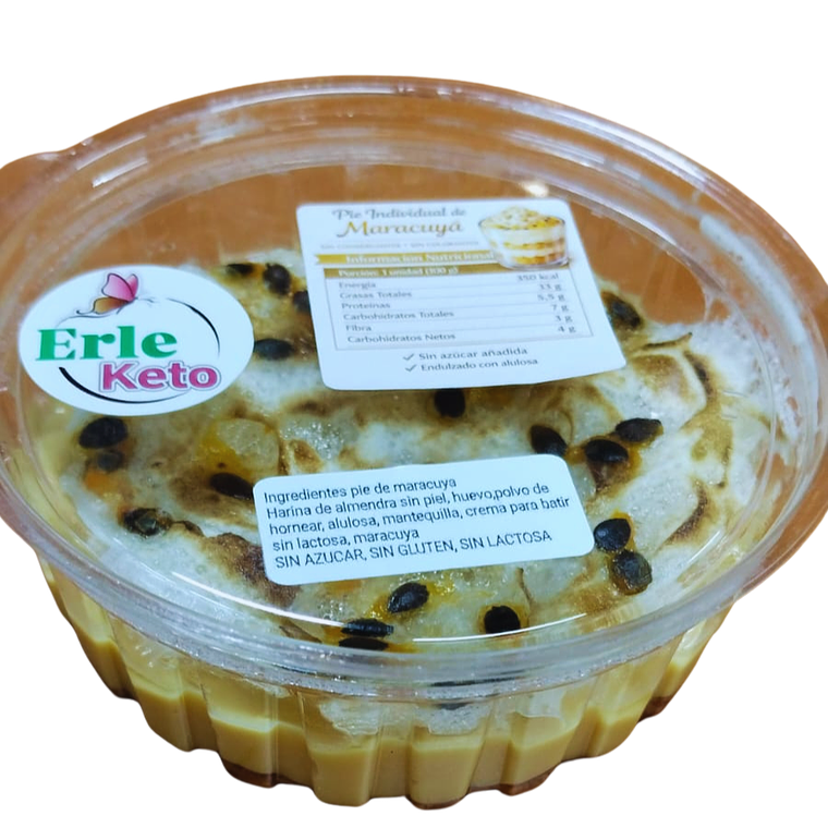 MINI PIE DE MARACUYA KETO - CATEDRAL 1