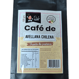 CAFE NATURAL SABOR AVELLANA CHILENA 100G ARTESANAL