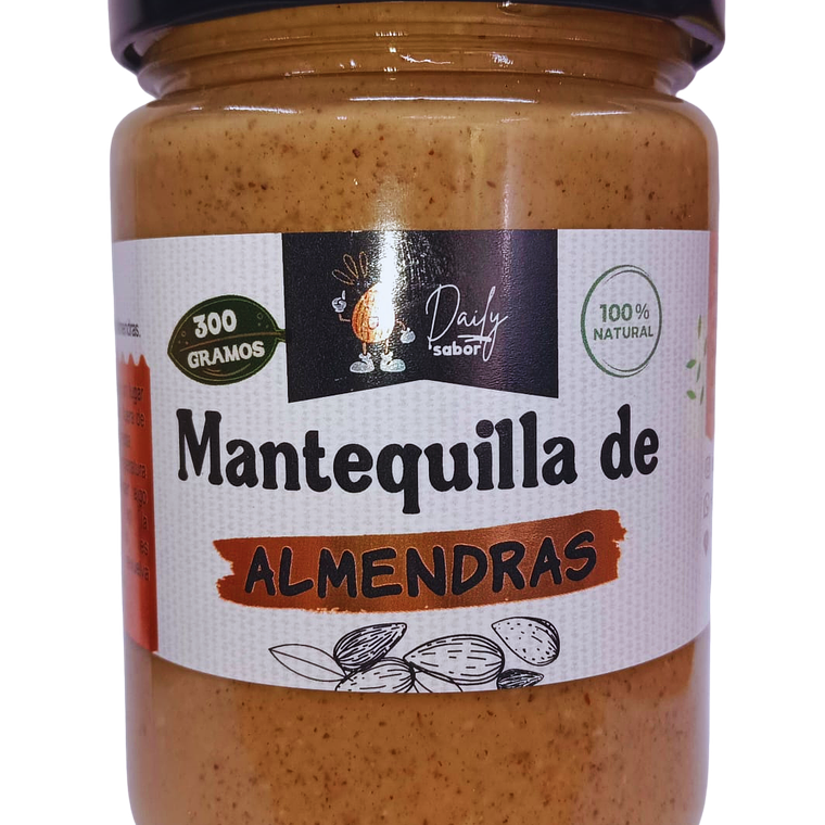 MANTEQUILLA ALMENDRA 300 GR - CATEDRAL 1