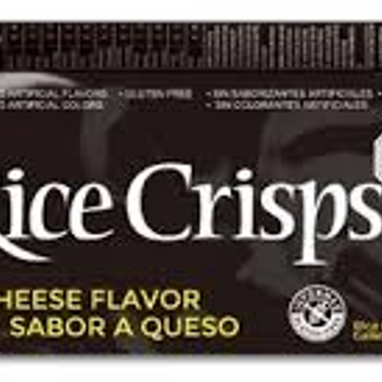 GALLETAS RICECRISP QUESO SIN GLUTEN 100 G 1