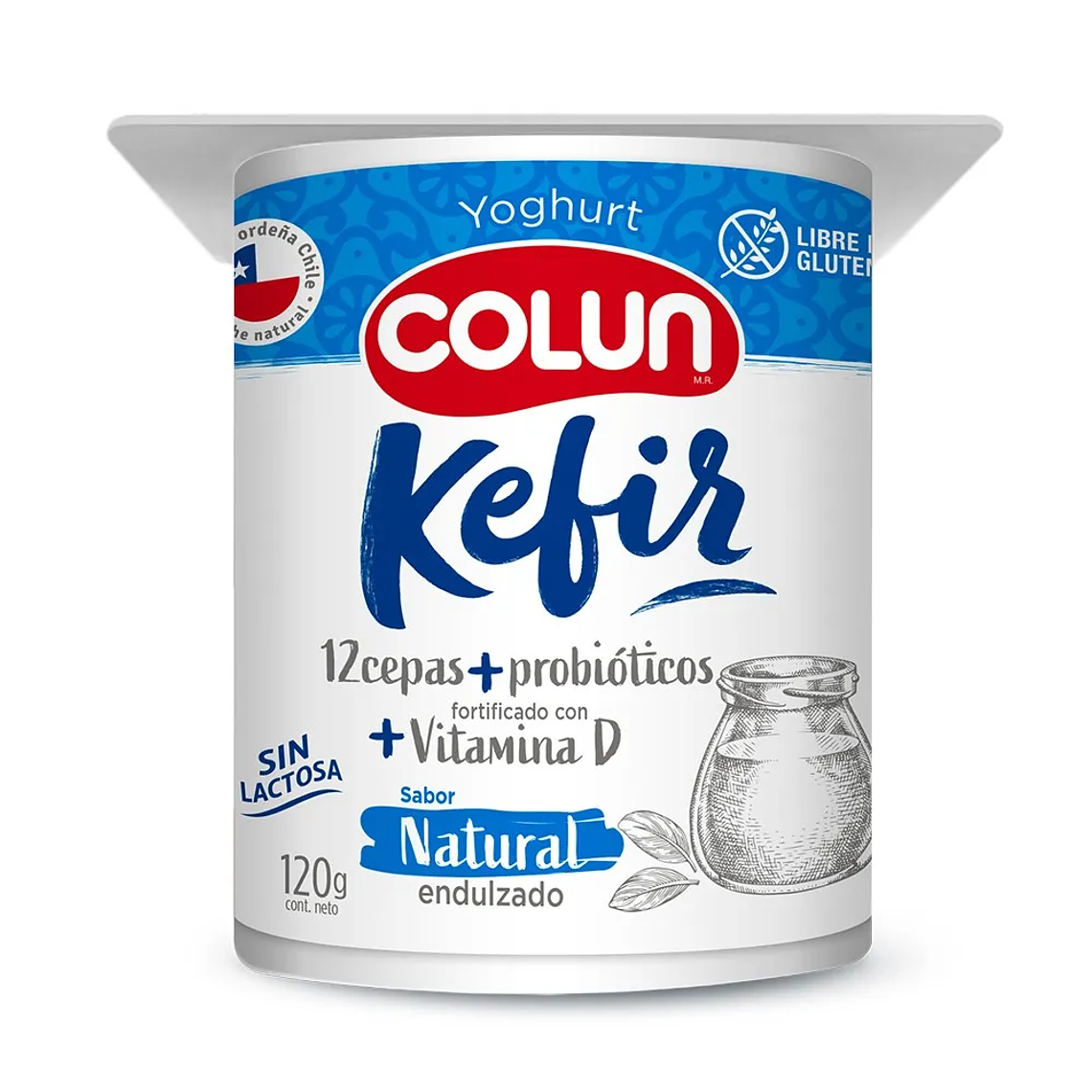 YOG. KEFIR NATURAL 120 G 1