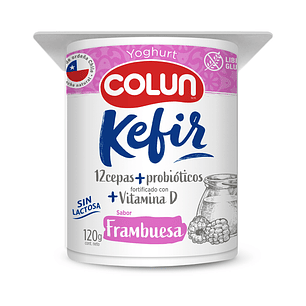 YOG COLUN KEFIR FRAMBUESA 120 G