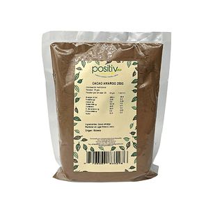 CACAO AMARGO 250GR POSITIV
