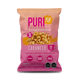 PURIPOP POPCORN CARAMELO 200GR