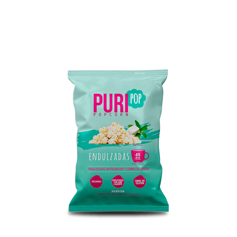 PURIPOP PALOMITAS ENDULZADAS 25GR 1