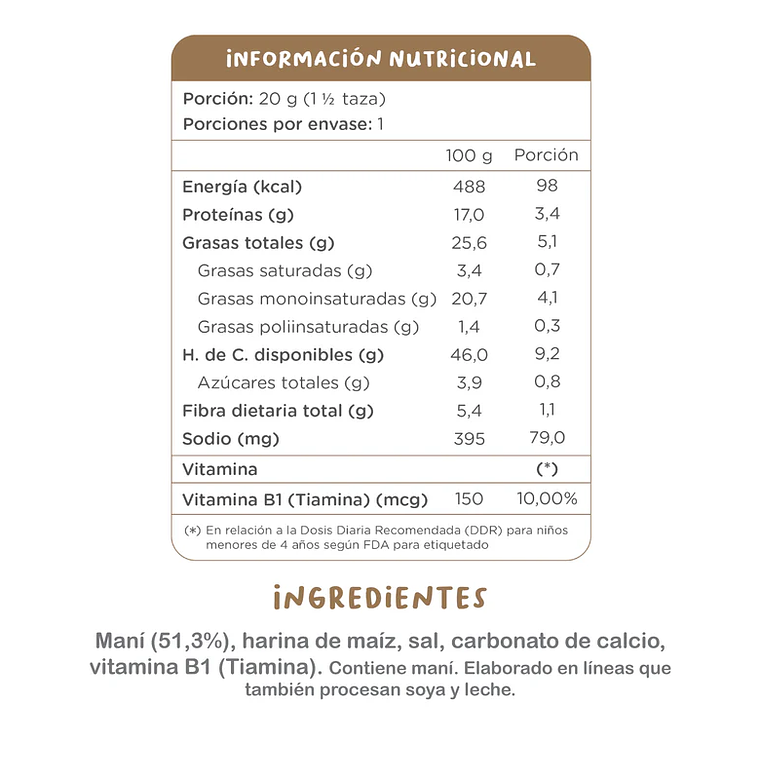 BOMBAS MANÍ INDIVIDUAL - CATEDRAL 3