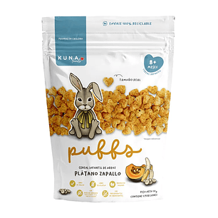 PUFFS KUNA FOODS PLATANO ZAPALLO 50 G - CATEDRAL