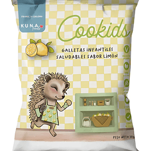 GALLETAS KUNA COOKIDS LIMÓN 30G - CATEDRAL 