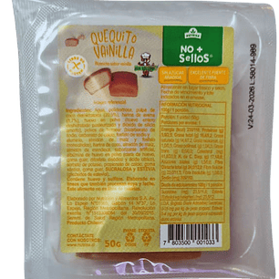 MINI QUEQUE VAINILLA NUTRISA 40G - CATEDRAL 