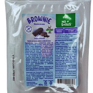 BROWNIE NUTRISA 40 GR UNIDAD - CATEDRAL
