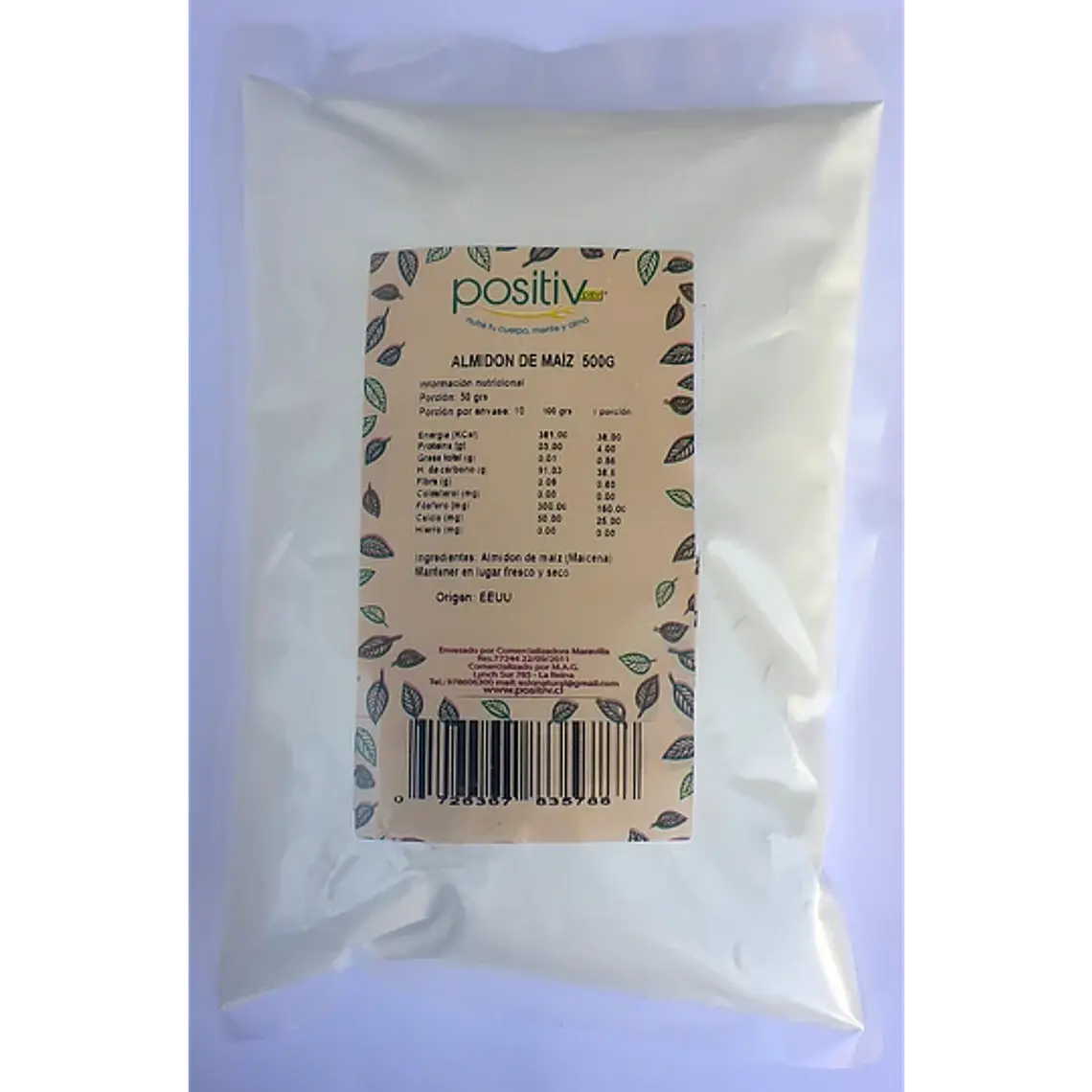 ALMIDÓN DE MAÍZ 1KG - CATEDRAL 1