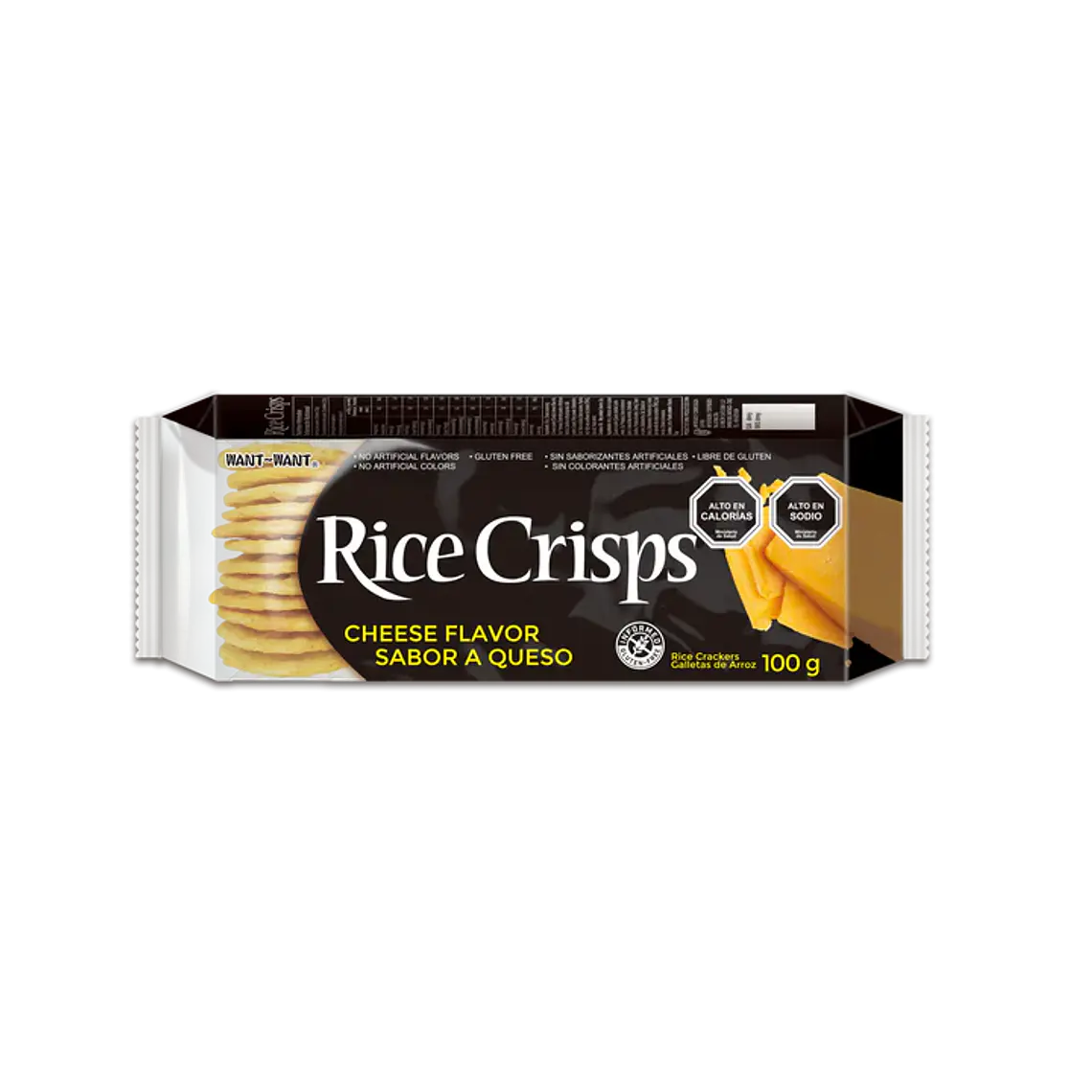 GALLETAS RICECRISP QUESO SIN GLUTEN 100 G 1