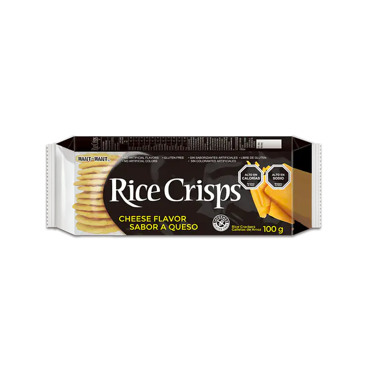 GALLETAS RICECRISP QUESO SIN GLUTEN 100 G 1