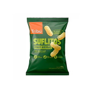 TRIBU SUFLITOS FINAS HIERBAS 40G - CATEDRAL