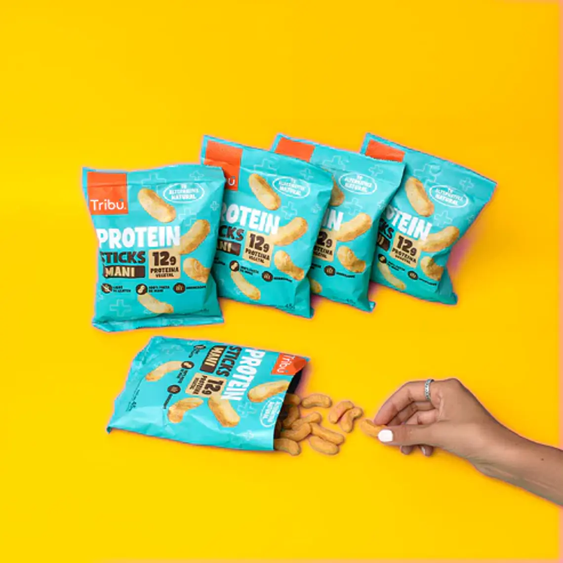TRIBU SUFLITOS PROTEIN MANI 45G 1 UNIDAD - CATEDRAL 1