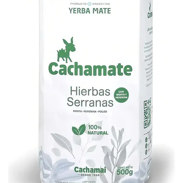 CACHAMATE HIERBAS SERRANAS 500G - TRAIGUEN 1
