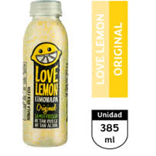 LOVE LEMON LIMONADA ORIGINAL 385 CC - TRAIGUEN