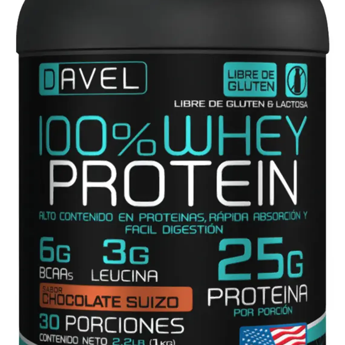 PROTEINA SABOR CHOCOLATE SUIZO 30 PORCIONES 1KG + SHAKER - TRAIGUEN 1