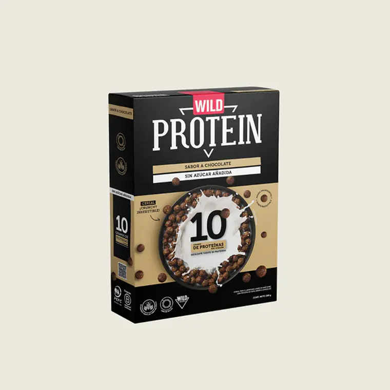 WILD PROTEIN CEREAL CHOCOLATE 280 G - TRAIGUEN  1