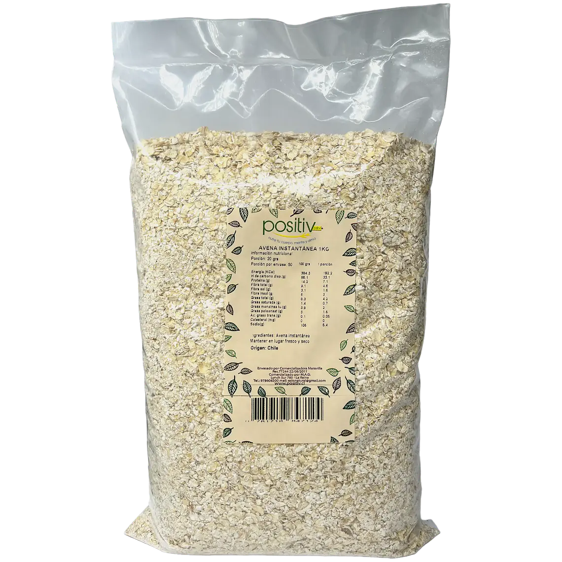 AVENA INSTANTANEA 1KG POSITIV - CATEDRAL 1