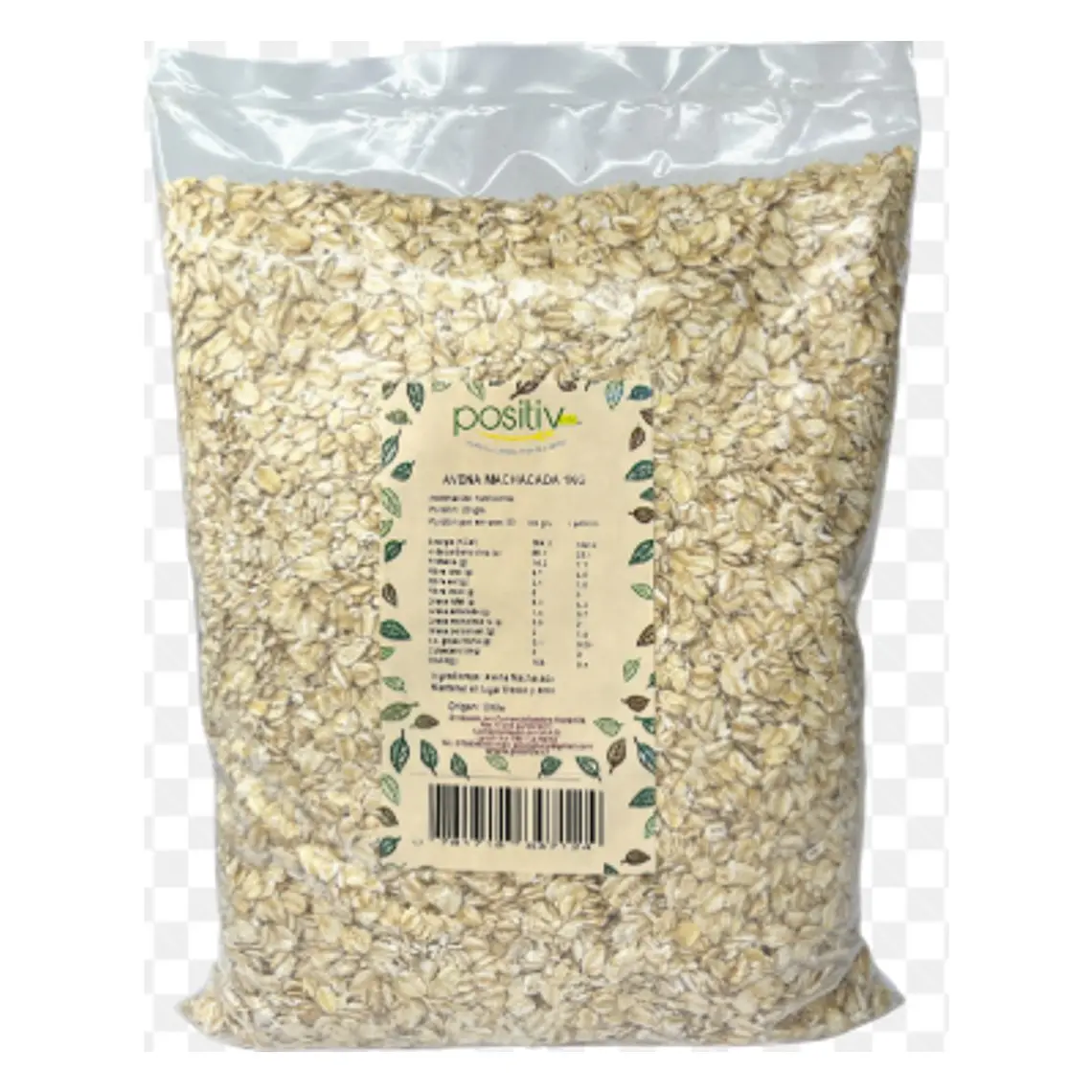 AVENA MACHACADA 1KG POSITIV - CATEDRAL 1