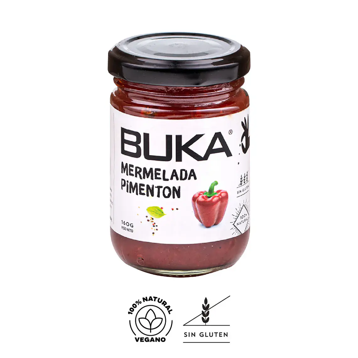 BUKA MERMELADA PIMENTON 160GR- CATEDRAL 1