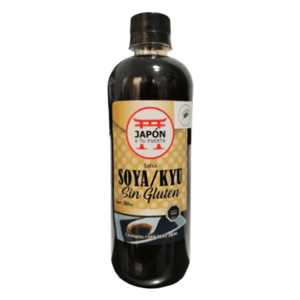 SALSA SOYA KIU SIN GLUTEN 500ML- CATEDRAL 1