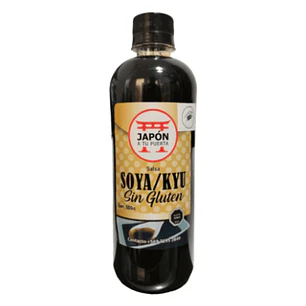 SALSA SOYA KIU SIN GLUTEN 500ML- CATEDRAL