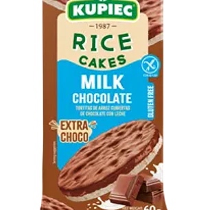 GALLETAS DE ARROZ MILK CHOCOLATE SIN GLUTEN KUPIEC 60G - CATEDRAL