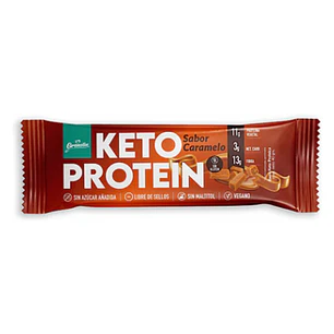 BARRA DE PROTEINA KETO PROTEIN CARAMELO 40G - CATEDRAL