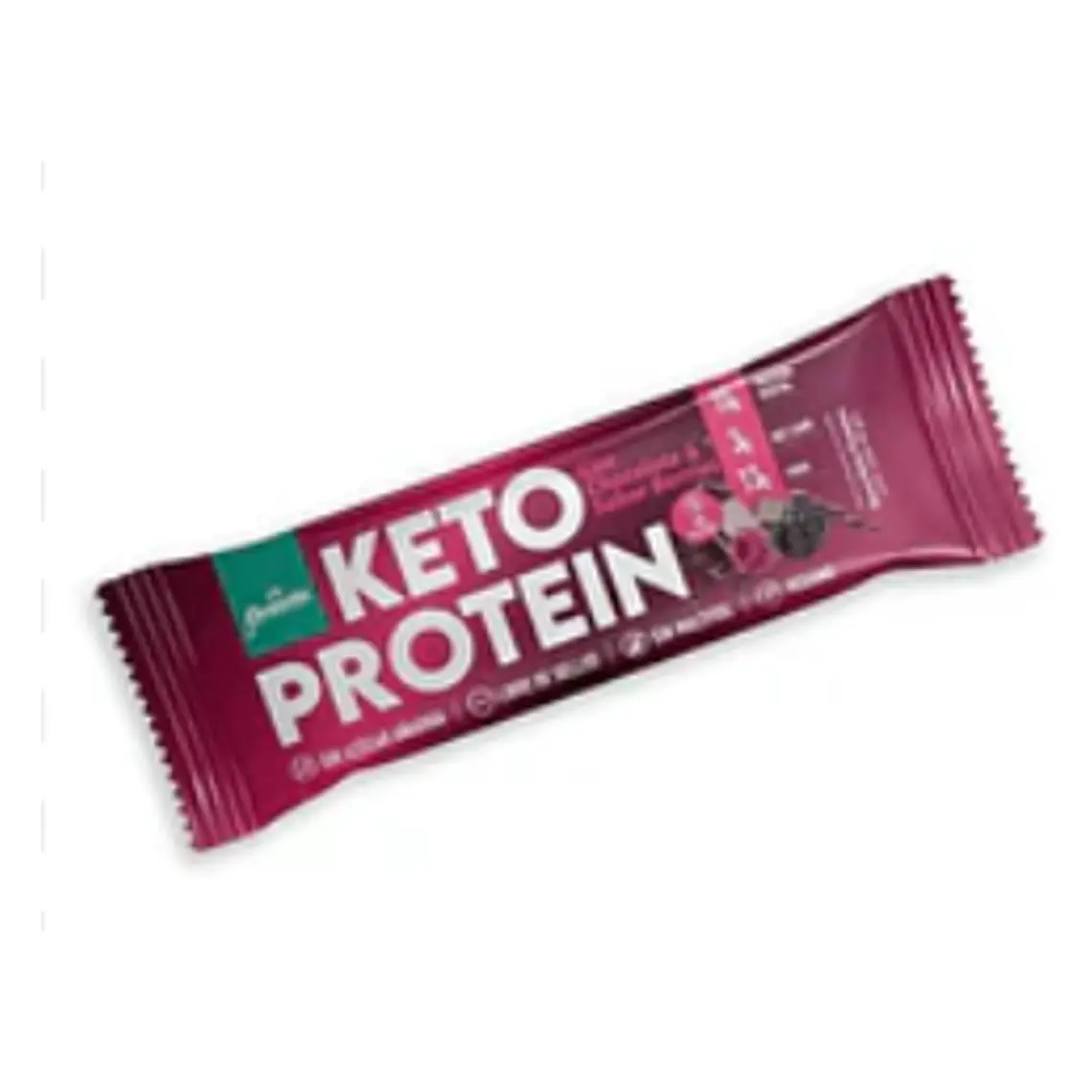 BARRA DE PROTEINA KETO PROTEIN CHOCOLATE & BERRIES 40G - CATEDRAL 1