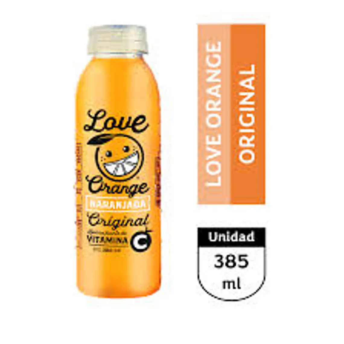 LOVE LEMON LIMONADA NARANJA ORIGINAL 385CC - CATEDRAL 1