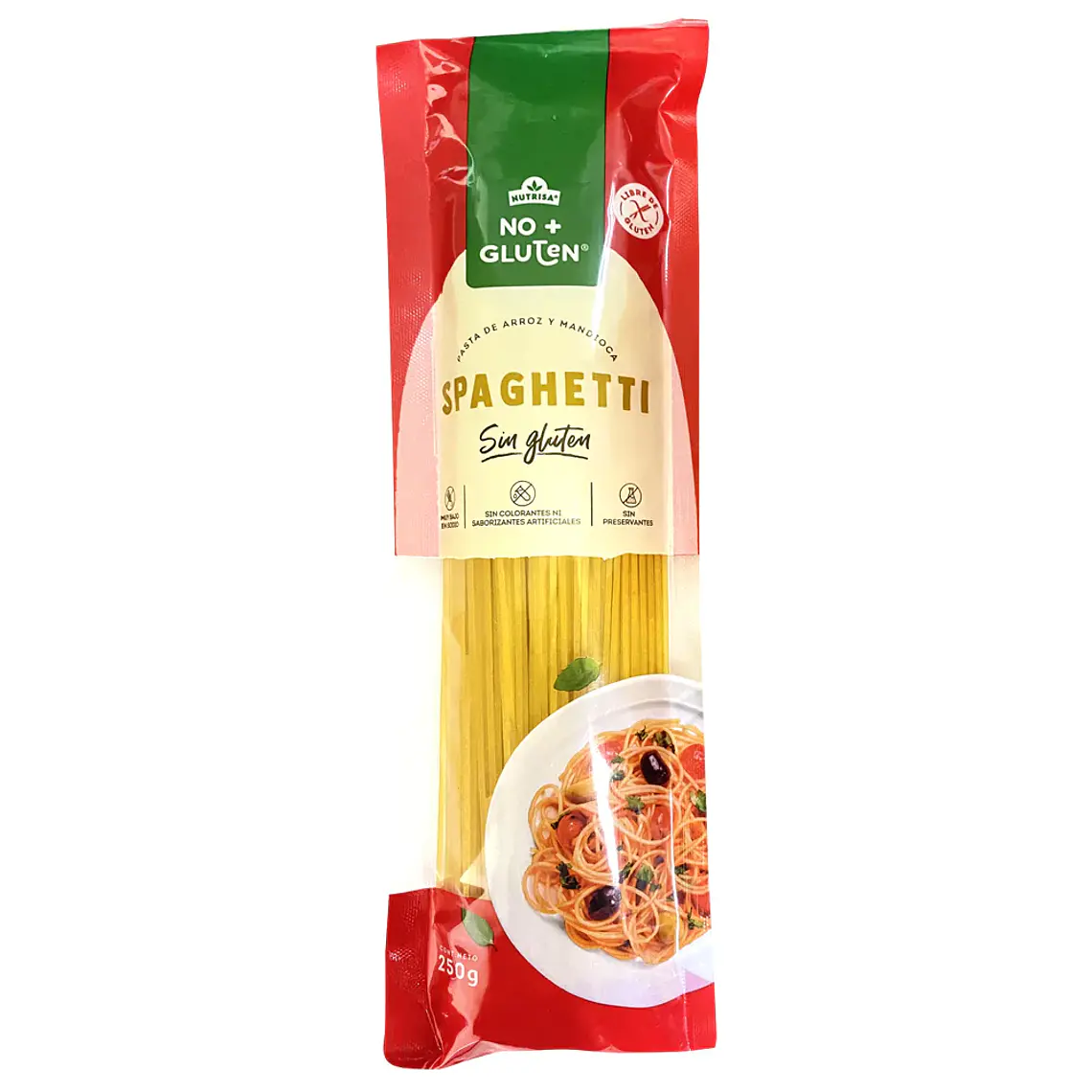 SPAGHETTI NOGLUT SIN GLUTEN 250 G - CATEDRAL 1