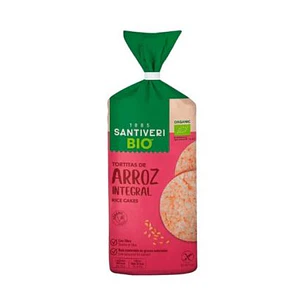 TORTITAS DE ARROZ INTEGRAL 100G SANTIVERI - CATEDRAL