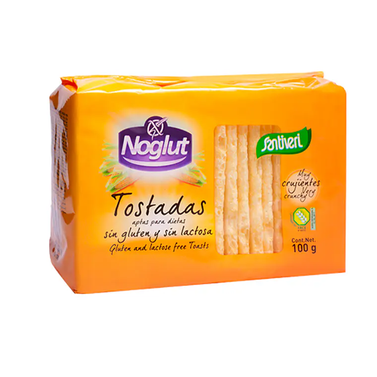 TOSTADAS LIGERAS SIN GLUTEN NOGLUT 100G - CATEDRAL 1
