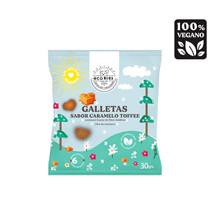 GALLETA ECOVIDA TOFFEE SIN SELLOS 30GR - CATEDRAL